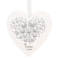 Family Tree Large Wooden Heart